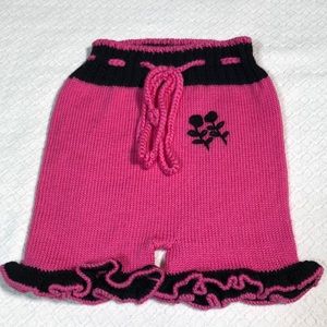 Baby merino wool shorts diaper cover